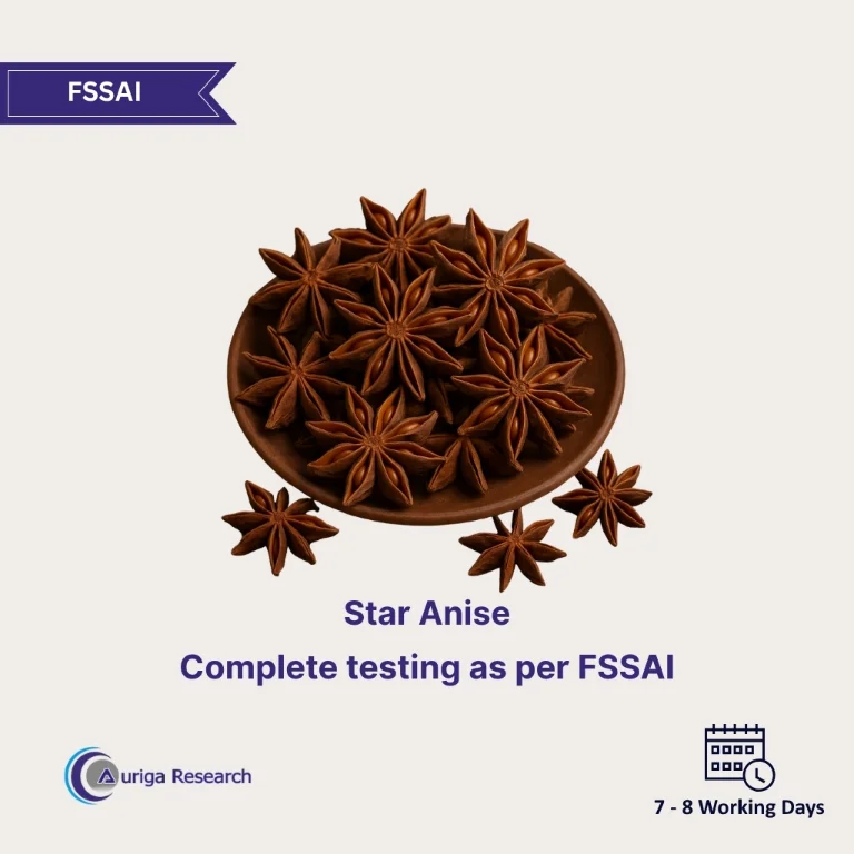 Star Anise Testing