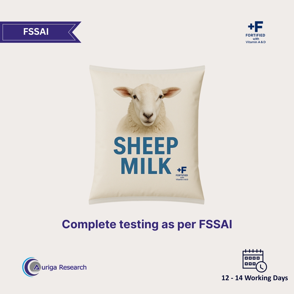 Sheep Milk Fortified Testing