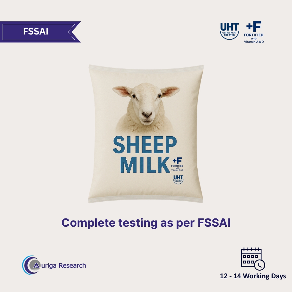 Sheep Milk UHT Fortified Testing