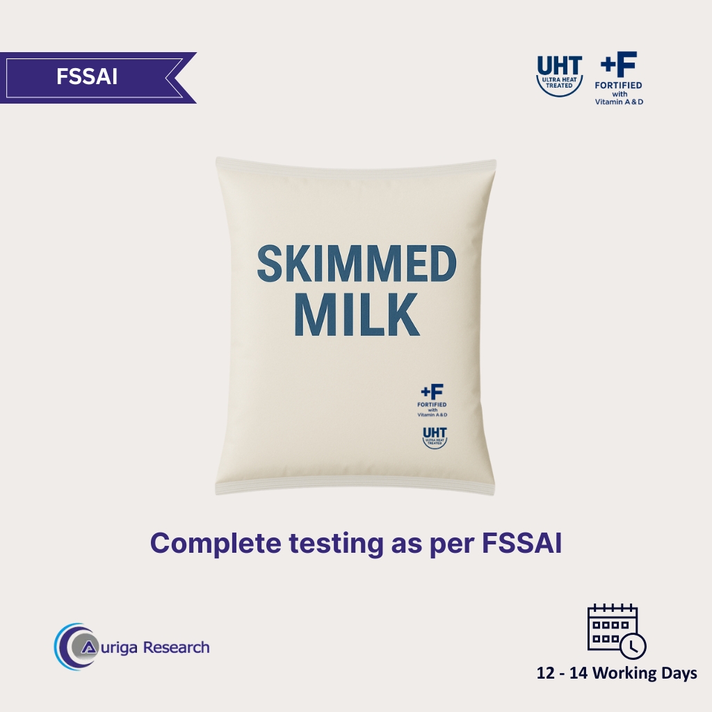 Skimmed Milk UHT Fortified Testing