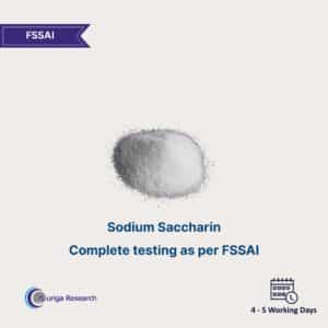 Sodium Saccharin