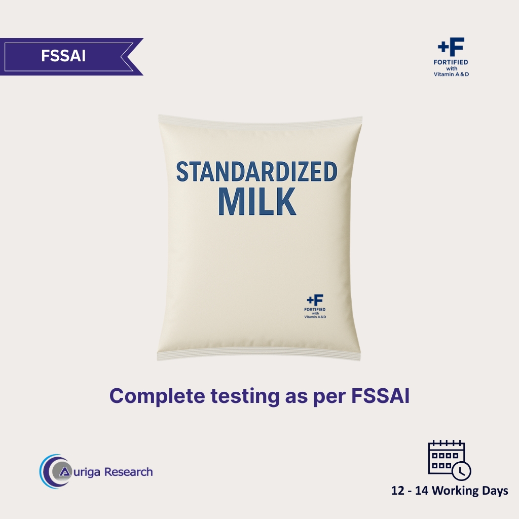 Standardized Milk Fortified Testing