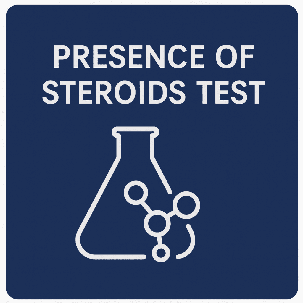 Steroid test