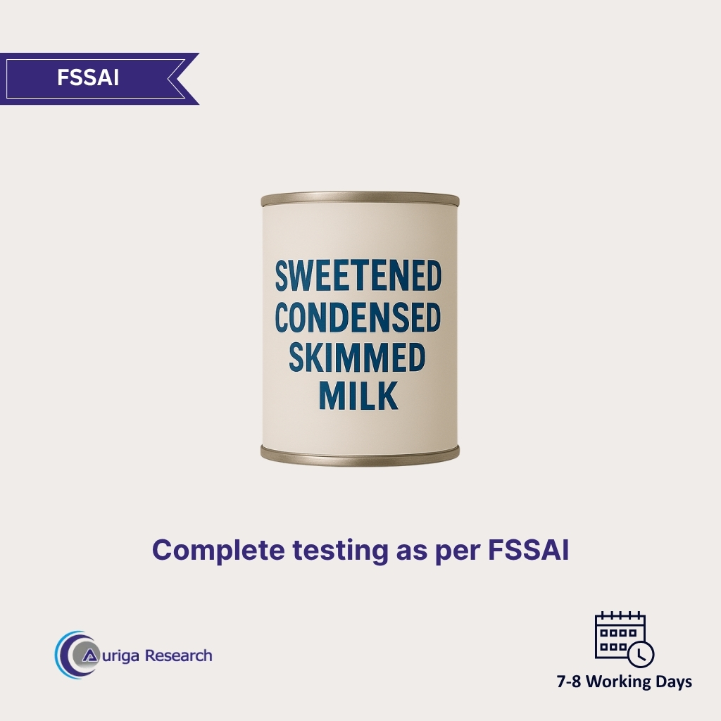 Sweetened Condensed Skimmed Milk Testing