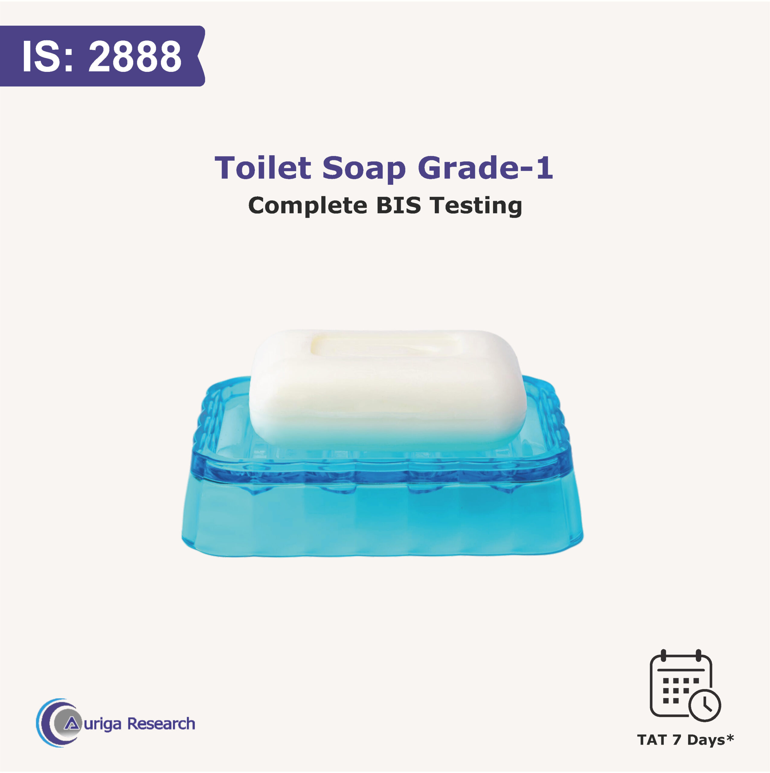TOILET SOAP GRADE-1 IS 2888:2004