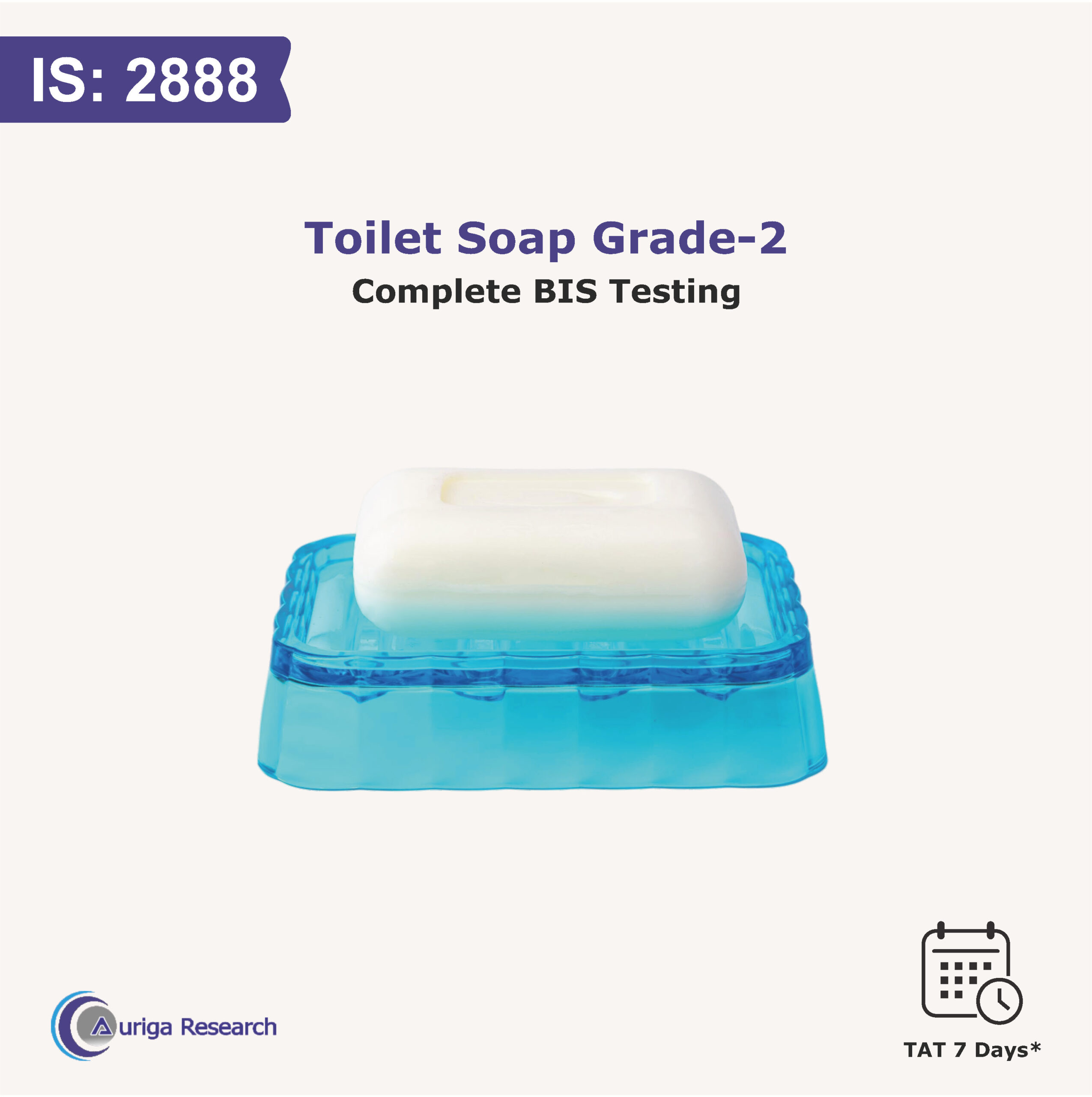 TOILET SOAP GRADE-2 IS 2888:2004