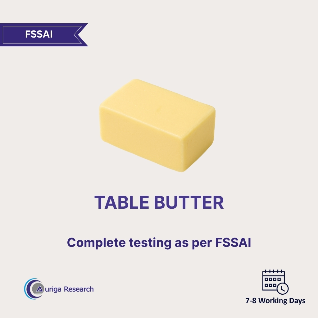 Table Butter Testing