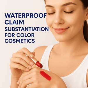 WATER PROOF CLAIM SUBSTANTIATION FOR COLOR COSMETICS