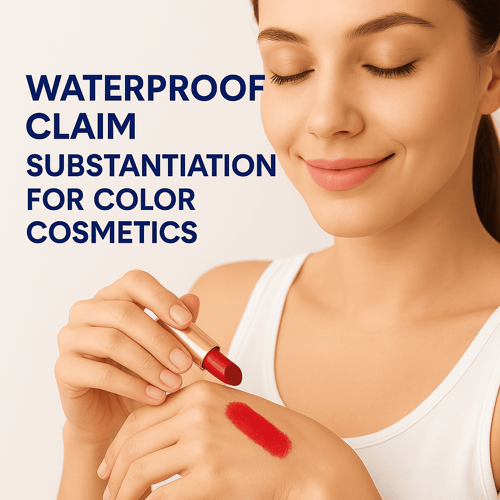 WATER PROOF CLAIM SUBSTANTIATION FOR COLOR COSMETICS