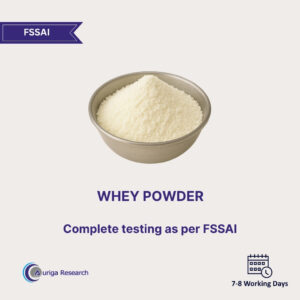 Whey Powder Testing