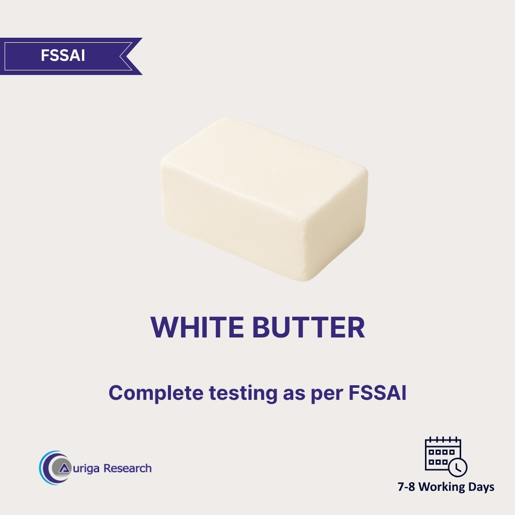 White Butter/ Cooking Butter Testing