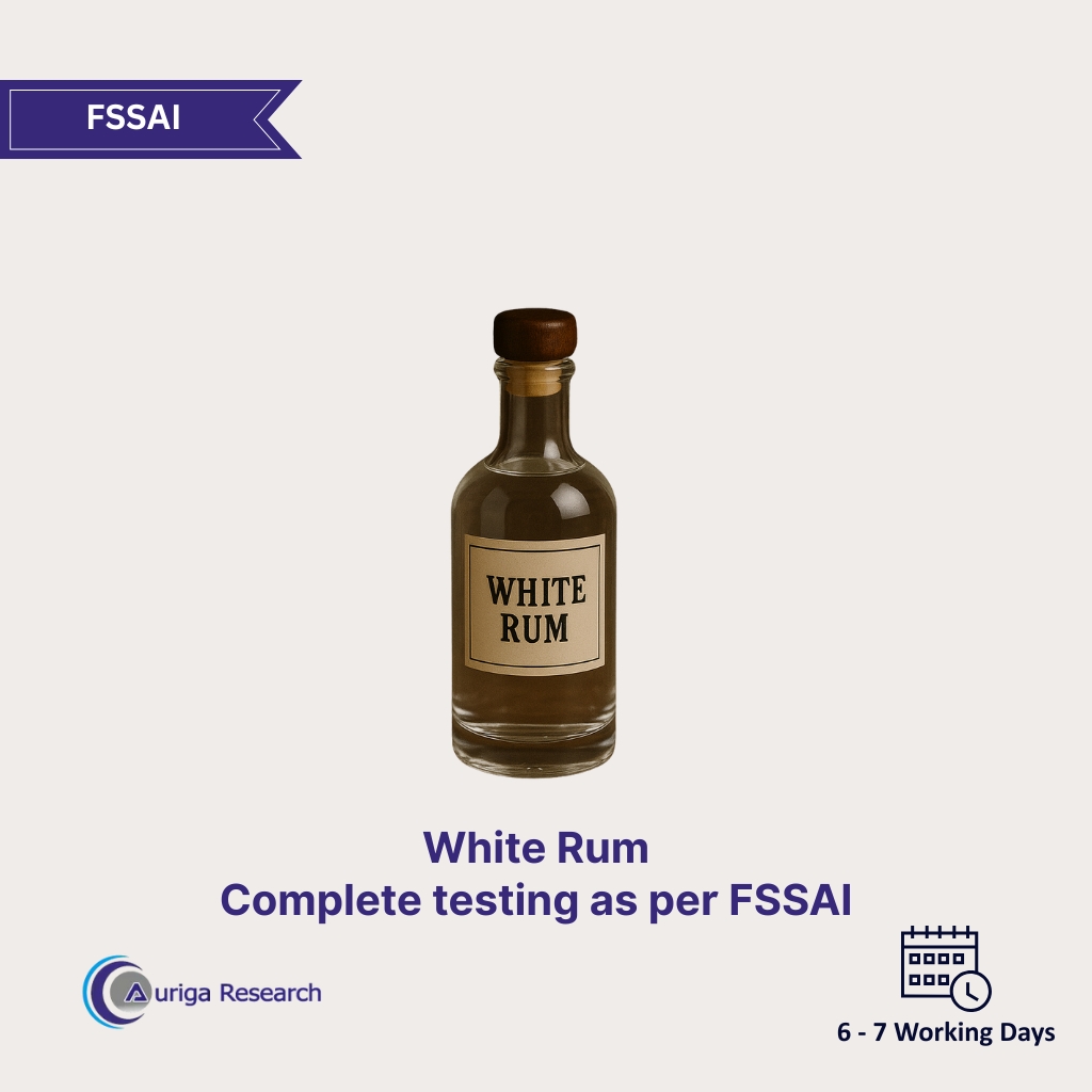 White Rum Testing